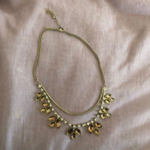 Franchesca’s Rhinestone statement necklace